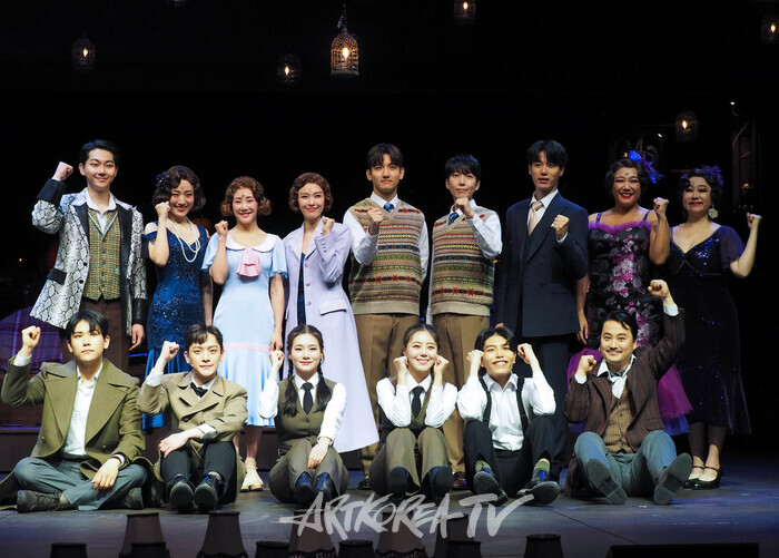 뮤지컬 '벤자민 버튼' 프레스콜. 2024.05.16 사진 ⓒ아트코리아방송 이용선 기자​