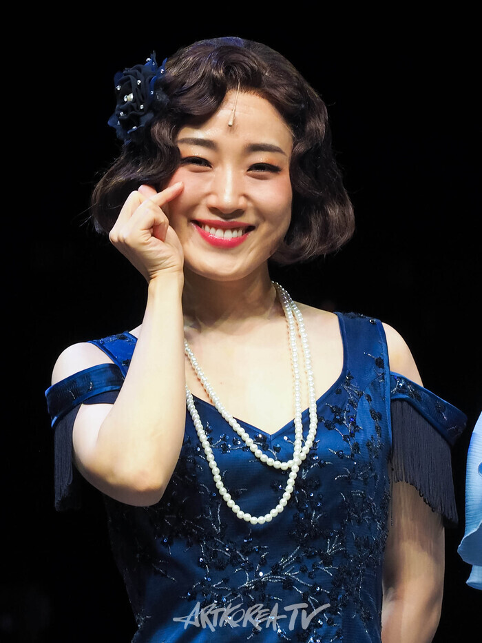 뮤지컬 '벤자민 버튼' 프레스콜(블루 루 모니에 역 이아름솔). 2024.05.16 사진 ⓒ아트코리아방송 이용선 기자​