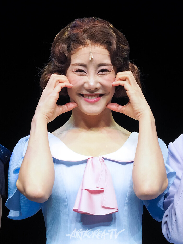 뮤지컬 '벤자민 버튼' 프레스콜(블루 루 모니에 역 김소향). 2024.05.16 사진 ⓒ아트코리아방송 이용선 기자​