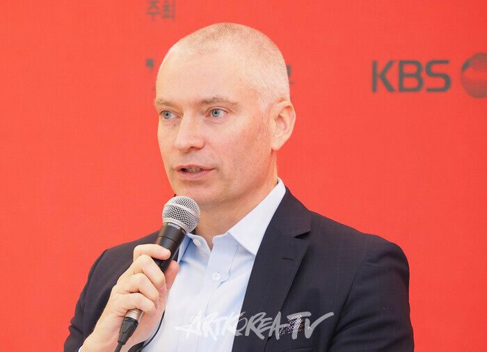 '에드바르 뭉크: 비욘드 더 스크림' 전시 기자간담회(전시 큐레이터 디터 부흐하트 박사) 2024.05.21 사진 ⓒ아트코리아방송 이용선 기자​​