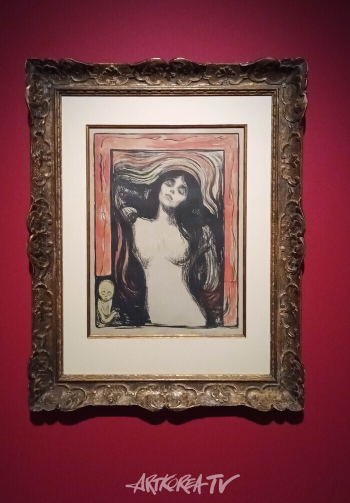 '에드바르 뭉크: 비욘드 더 스크림' 전시. 2024.05.21 사진 ⓒ아트코리아방송 이용선 기자