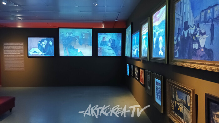 '에드바르 뭉크: 비욘드 더 스크림' 전시(생의 프리즘) . 2024.05.21 사진 ⓒ아트코리아방송 이용선 기자