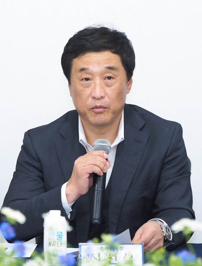 '2024 제15회 대한민국오페라페스티벌' 기자간담회(대한민국오페라축제추진단 조직위원장이자 노블아트오페라단 예술감독 신선섭) 2024.05.23 사진 ⓒ아트코리아방송 이용선 기자​​