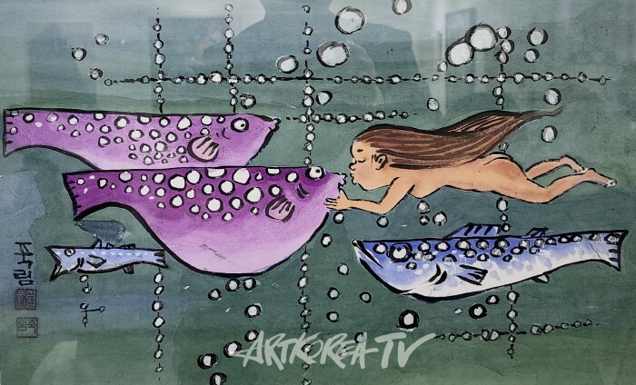 '2024 한국미술전' 전업미술가협회 전시작품