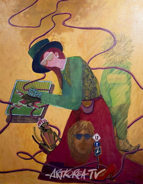 '2024 한국미술전' 전업미술가협회 전시작품