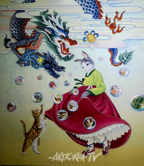 '2024 한국미술전' 전업미술가협회 전시작품