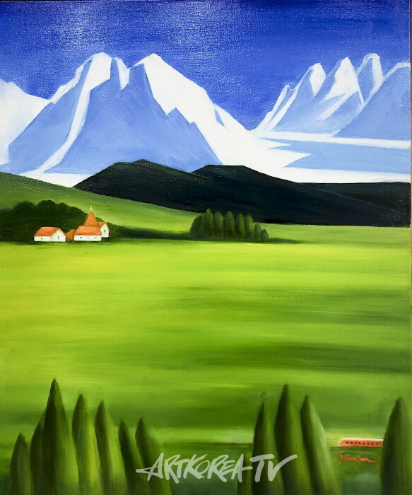 '2024 한국미술전' 전업미술가협회 전시작품