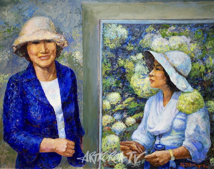 '2024 한국미술전' 전업미술가협회 전시작품