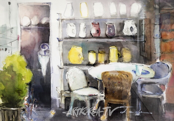 '2024 한국미술전' 전업미술가협회 전시작품