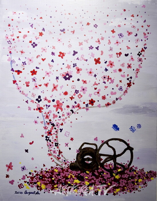 '2024 한국미술전' 전업미술가협회 전시작품