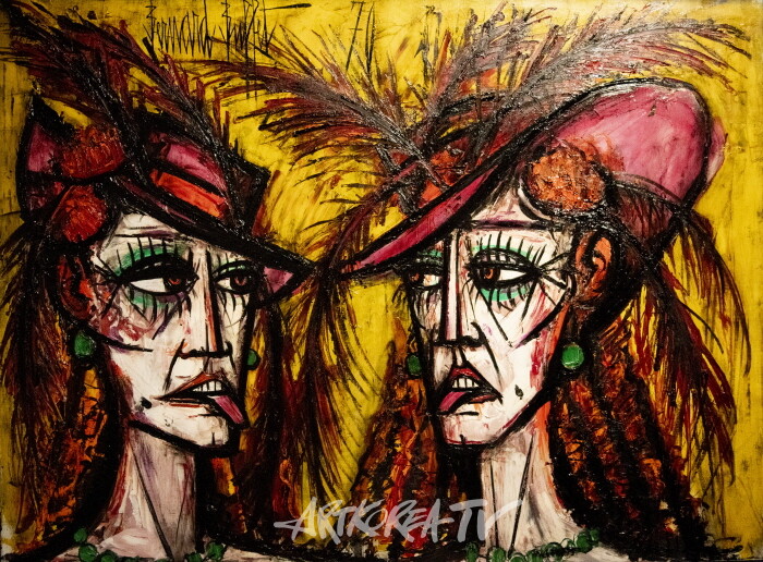 광녀-모자 쓴 여인들 1970