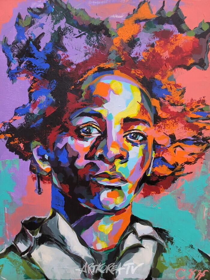 강정희 교수와 청년작가 1 : 1 특강을 받은 작품