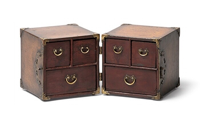 왕진약장 往診藥欌