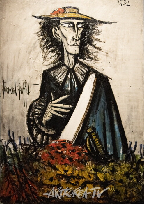 베르나르 뷔페 자화상