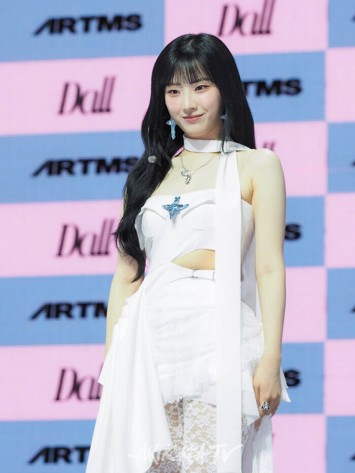 아르테미스(ARTMS) 하슬 첫 정규앨범 '달'(Dall) 발매 기념 쇼케이스. 2024.05.30 사진 ⓒ아트코리아방송 이용선 기자​