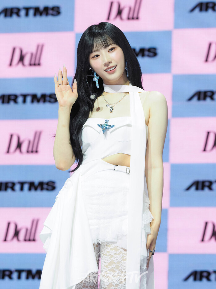 아르테미스(ARTMS) 하슬 첫 정규앨범 '달'(Dall) 발매 기념 쇼케이스. 2024.05.30 사진 ⓒ아트코리아방송 이용선 기자​