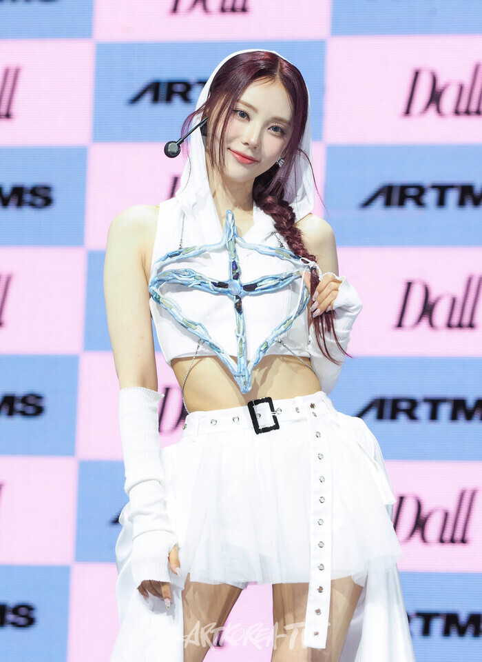 아르테미스(ARTMS) 진솔 첫 정규앨범 '달'(Dall) 발매 기념 쇼케이스. 2024.05.30 사진 ⓒ아트코리아방송 이용선 기자​