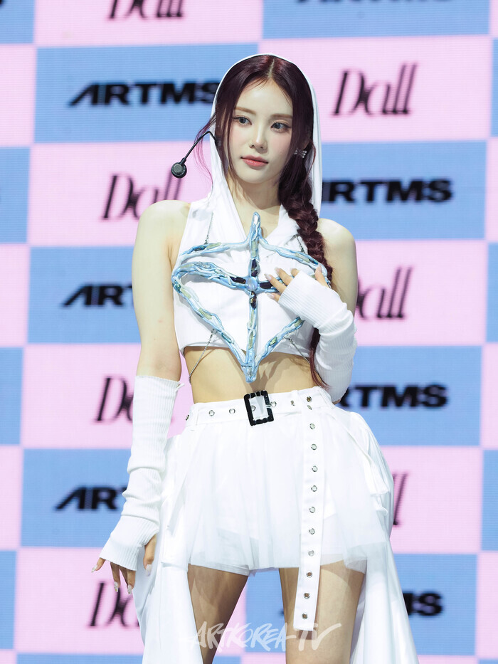 아르테미스(ARTMS) 진솔 첫 정규앨범 '달'(Dall) 발매 기념 쇼케이스. 2024.05.30 사진 ⓒ아트코리아방송 이용선 기자​