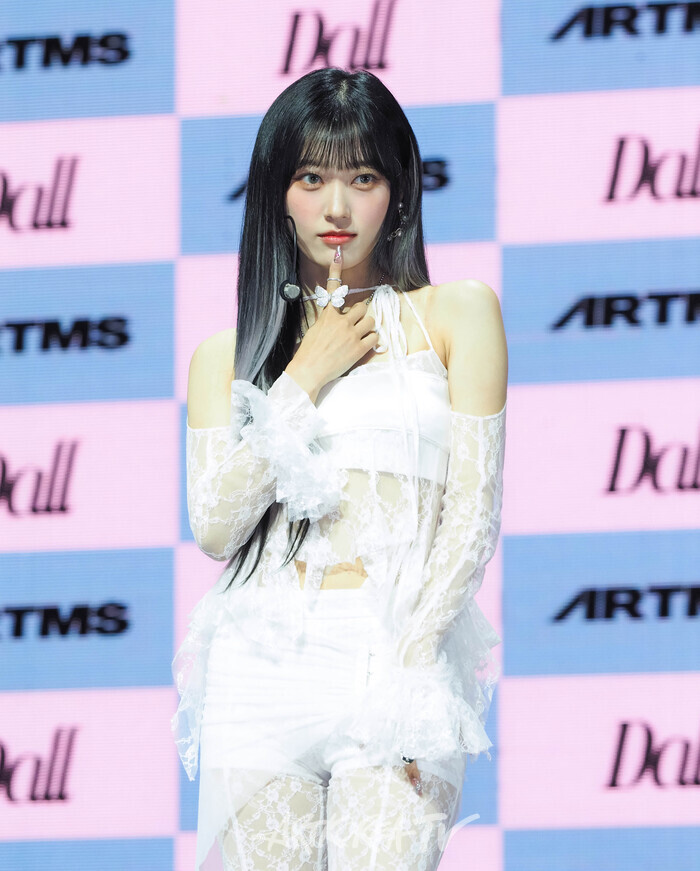 아르테미스(ARTMS) 최리 첫 정규앨범 '달'(Dall) 발매 기념 쇼케이스. 2024.05.30 사진 ⓒ아트코리아방송 이용선 기자​