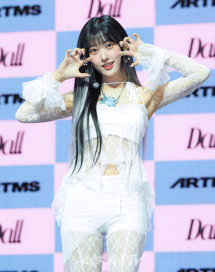 아르테미스(ARTMS) 최리 첫 정규앨범 '달'(Dall) 발매 기념 쇼케이스. 2024.05.30 사진 ⓒ아트코리아방송 이용선 기자​