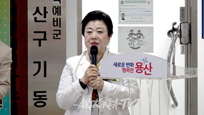 용산 예술인 초대전 '우리시대의 용산의 화가들전'-용산미술협회  송석인 지회장