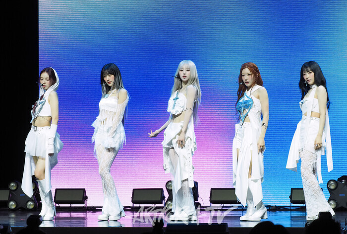 아르테미스(ARTMS) 첫 정규앨범 '달'(Dall) 발매 기념 쇼케이스. 2024.05.30 사진 ⓒ아트코리아방송 이용선 기자​