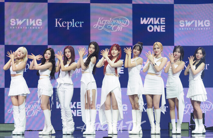 케플러 첫 번째 정규앨범 '켑원고잉 온'(Kep1going On) 발매 기념 쇼케이스. 2024.06.03 사진 ⓒ아트코리아방송 이용선 기자]