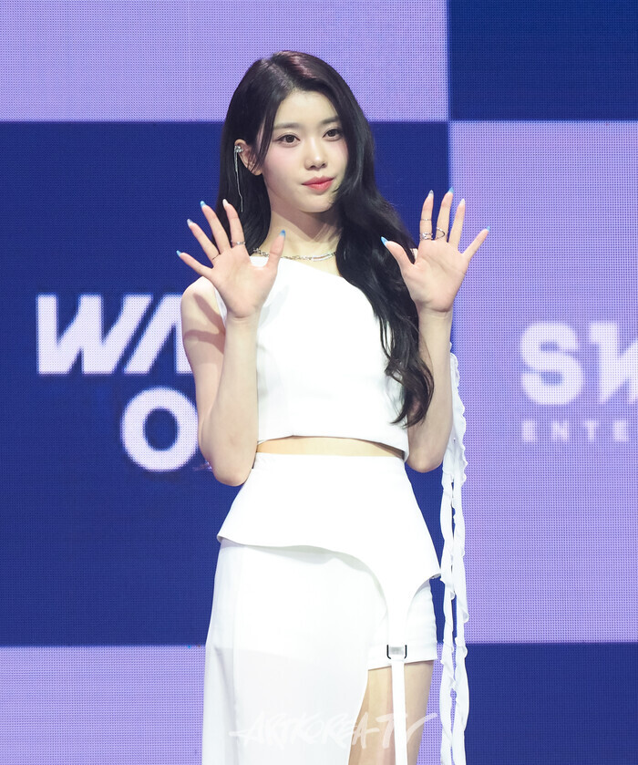 케플러 첫 번째 정규앨범 '켑원고잉 온'(Kep1going On) 발매 기념 쇼케이스(샤오팅). 2024.06.03 사진 ⓒ아트코리아방송 이용선 기자]