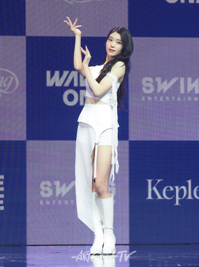 케플러 첫 번째 정규앨범 '켑원고잉 온'(Kep1going On) 발매 기념 쇼케이스(샤오팅). 2024.06.03 사진 ⓒ아트코리아방송 이용선 기자]