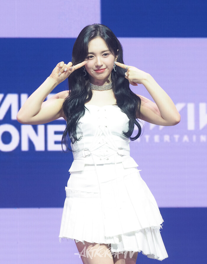 케플러 첫 번째 정규앨범 '켑원고잉 온'(Kep1going On) 발매 기념 쇼케이스(마시로). 2024.06.03 사진 ⓒ아트코리아방송 이용선 기자]