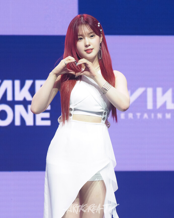 케플러 첫 번째 정규앨범 '켑원고잉 온'(Kep1going On) 발매 기념 쇼케이스(김채현). 2024.06.03 사진 ⓒ아트코리아방송 이용선 기자]