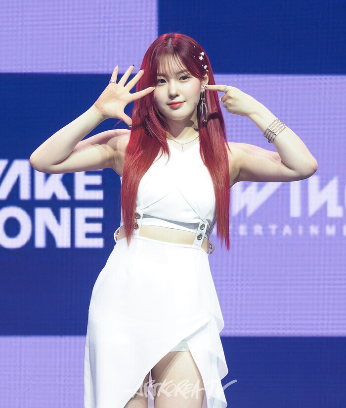 케플러 첫 번째 정규앨범 '켑원고잉 온'(Kep1going On) 발매 기념 쇼케이스(김채현). 2024.06.03 사진 ⓒ아트코리아방송 이용선 기자]