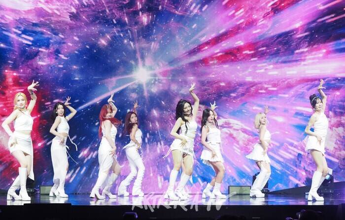 케플러 첫 번째 정규앨범 '켑원고잉 온'(Kep1going On) 발매 기념 쇼케이스. 2024.06.03 사진 ⓒ아트코리아방송 이용선 기자