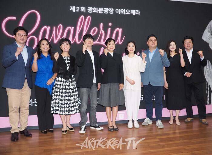 서울시오페라단 야외 오페라 '카발레리아 루스티카나' 기자간담회. 2024.06.04 사진 ⓒ아트코리아방송 이용선 기자