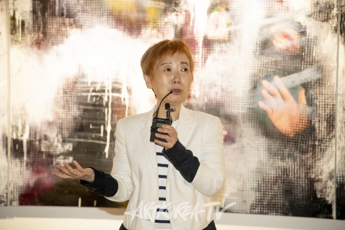 2024 조영순 작가 '하이브리드 회화전 & 출판기념회'-단국대 조기주 교수