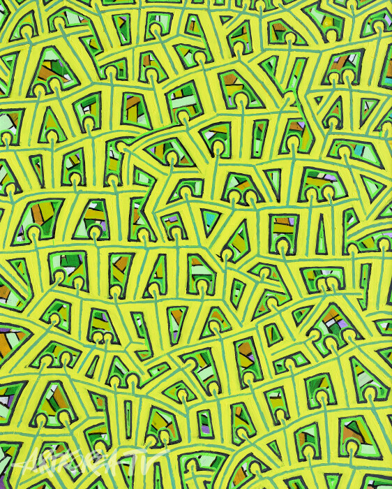 상생도 162.2x130.3cm(100f) acrylic on canvas, 2023