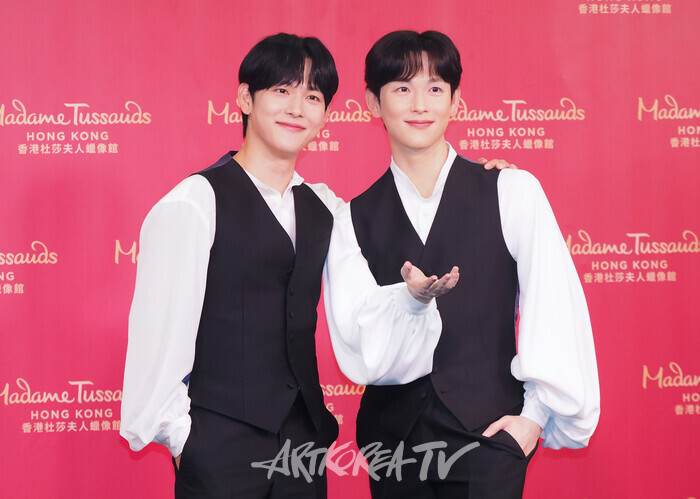 마담 투소 홍콩의 배우 임시완 밀랍인형 공개 행사. 2024.06.05 사진 ⓒ아트코리아방송 이용선 기자