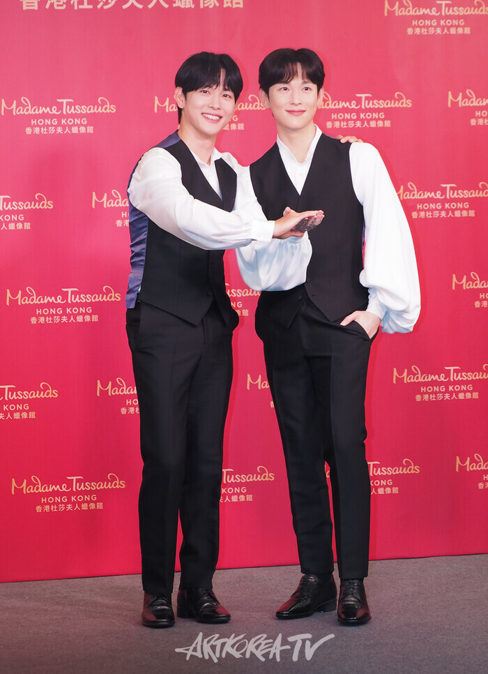 마담 투소 홍콩의 배우 임시완 밀랍인형 공개 행사. 2024.06.05 사진 ⓒ아트코리아방송 이용선 기자