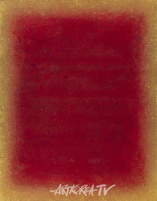 박현주,INTO LIGHT -brown 06(50F)116.8 ×91.0cm pigment,mixed medium 2023~2024