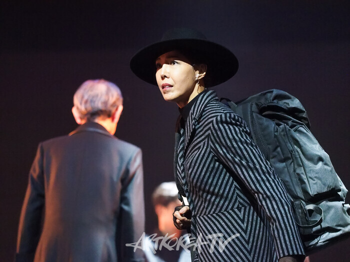 연극 '햄릿' 프레스콜(배우 1 역 전수경). 2024.06.13 사진 ⓒ아트코리아방송 이용선 기자