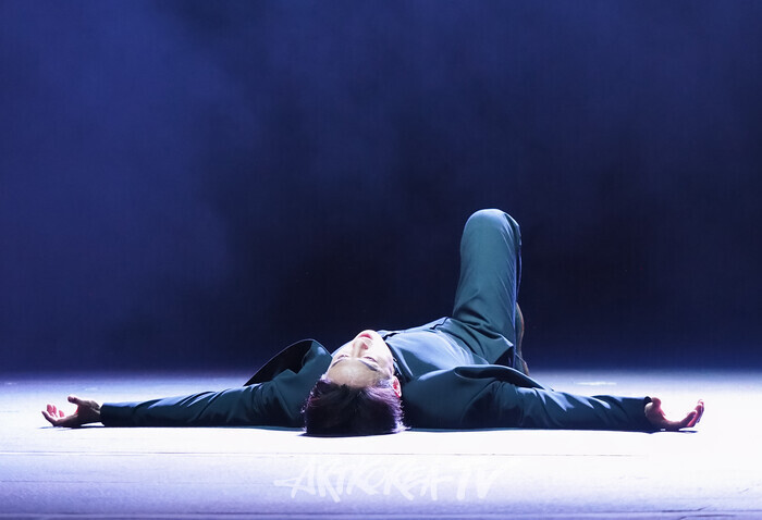 연극 '햄릿' 프레스콜(햄릿 역 강필석). 2024.06.13 사진 ⓒ아트코리아방송 이용선 기자