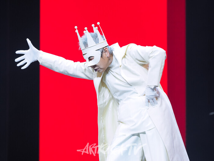 연극 '햄릿' 프레스콜(배우 1 역 박정자). 2024.06.13 사진 ⓒ아트코리아방송 이용선 기자