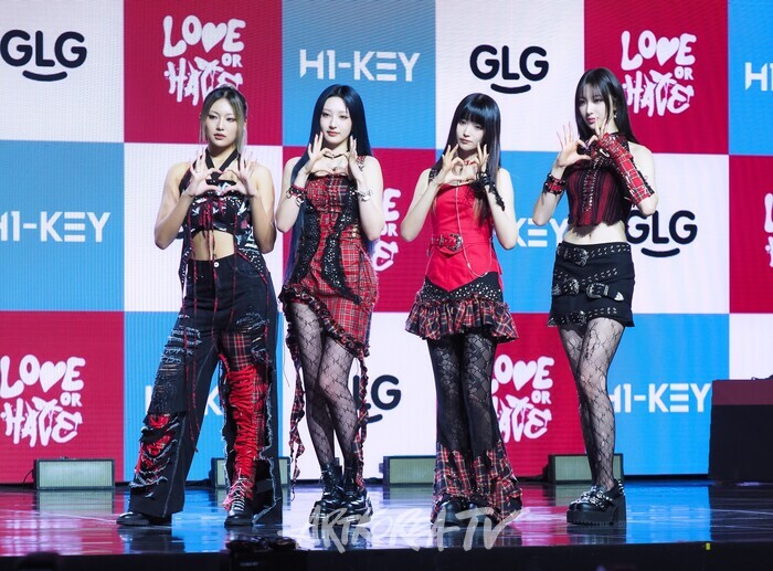 하이키 미니 3집 '러브 오어 헤이트(LOVE or HATE)' 발매 기념 쇼케이스. 2024.06.19 사진 ⓒ아트코리아방송 이용선 기자