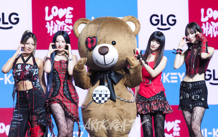 하이키 미니 3집 '러브 오어 헤이트(LOVE or HATE)' 발매 기념 쇼케이스. 2024.06.19 사진 ⓒ아트코리아방송 이용선 기자