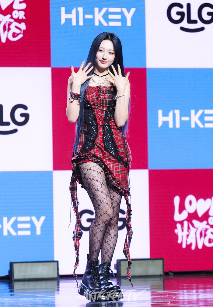 하이키 미니 3집 '러브 오어 헤이트(LOVE or HATE)' 발매 기념 쇼케이스(휘서). 2024.06.19 사진 ⓒ아트코리아방송 이용선 기자