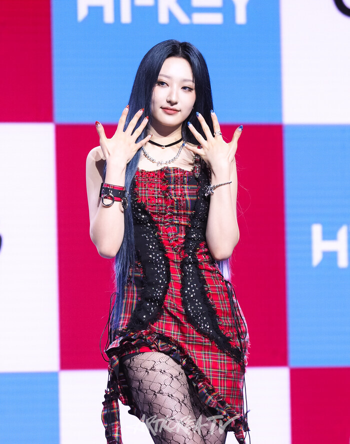 하이키 미니 3집 '러브 오어 헤이트(LOVE or HATE)' 발매 기념 쇼케이스(휘서). 2024.06.19 사진 ⓒ아트코리아방송 이용선 기자