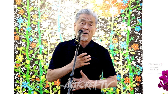 가수 장사익 축하무대