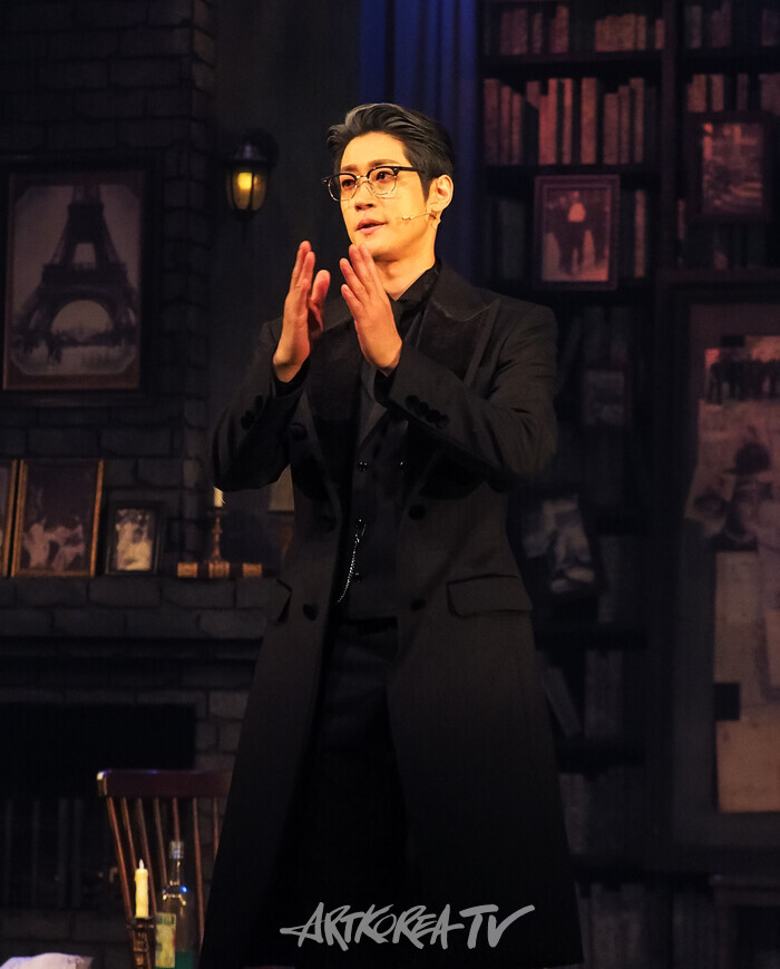 뮤지컬 '에밀' 커튼콜(에밀 졸라 역 박영수) 2024.06.22 사진 ⓒ아트코리아방송 이용선 기자