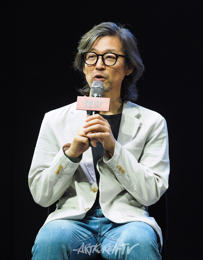 연극 '햄릿' 프레스콜 (정연두 안무가) 2024.06.13 사진 ⓒ아트코리아방송 이용선 기자