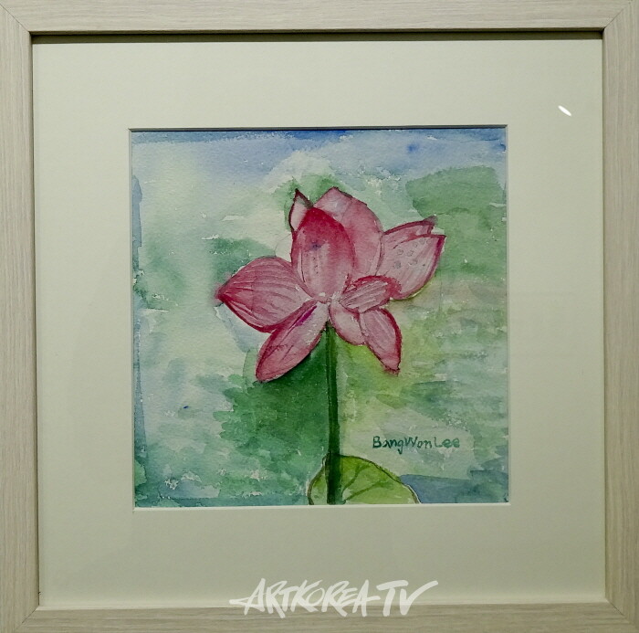 제17회 이방원 작가 개인전-연꽃